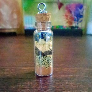 Creativity spell jar- creativity spell- spell- spell jar necklace